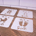 Buy Baby Shower Girl Stencils From $3.49 - Shower Stencils | Bakell.com