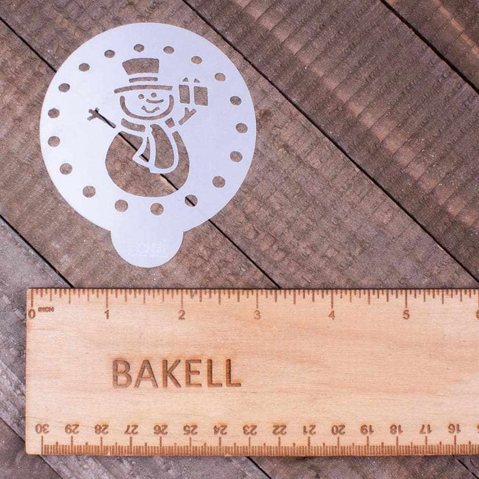 Shop Christmas Cookie Snowman Variety Stencil Pack From $5.89 - Bakell