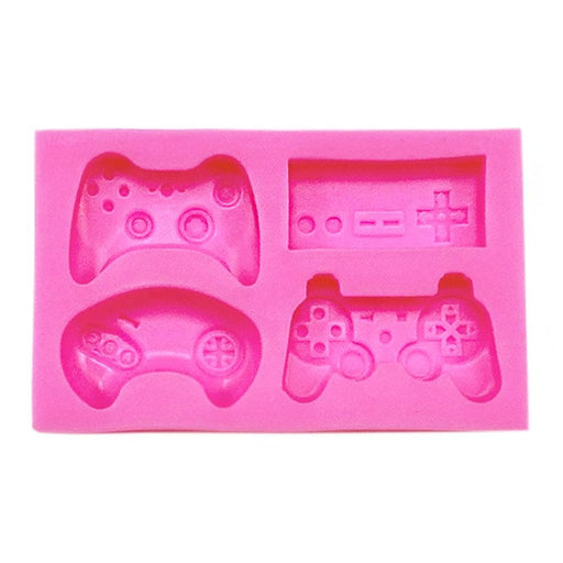 Game Controller Silicone Mold - 4 Shaped Controller Mold | Bakell.com