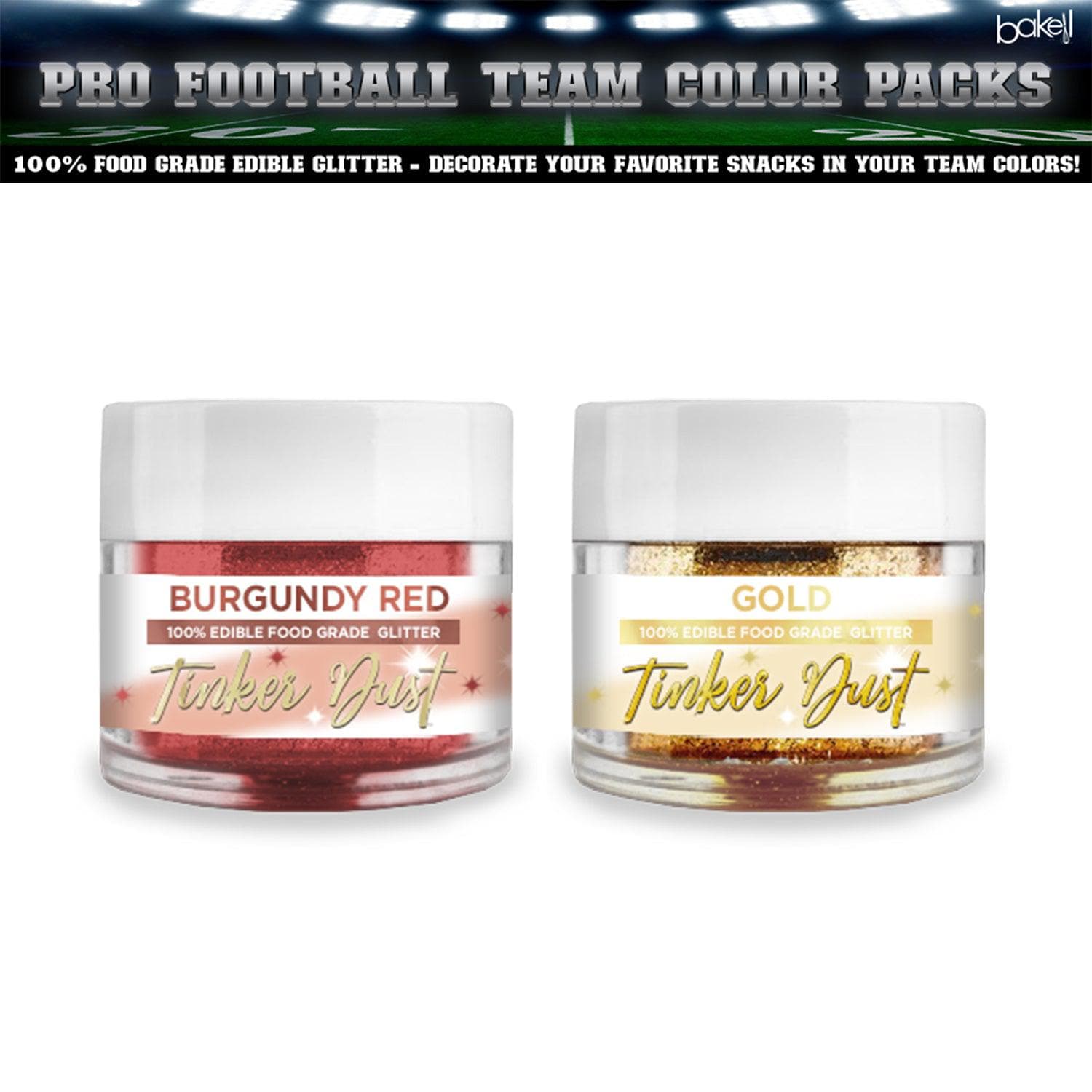 Buy Burgundy Red & Gold Glitter- Save 15% 49ers SuperBowl - Bakell