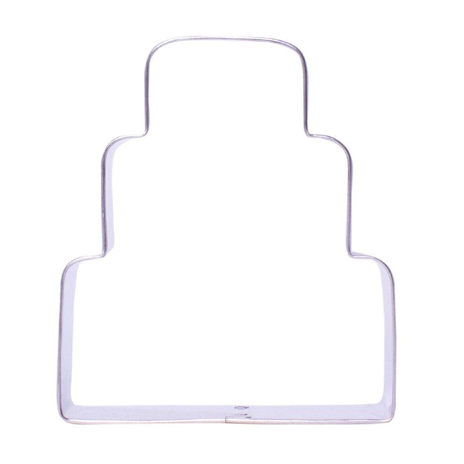Tiered Wedding Cake Cookie Cutter and Embosser – LissieLou