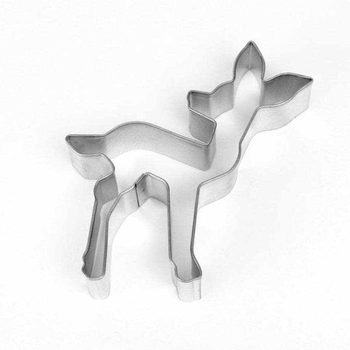 4.5” Fawn Deer Metal Cookie Cutter | Bakell.com