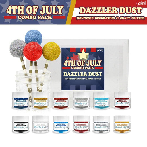 4th of July Dazzler Dust Combo Pack Collection (12 PC SET)-Dazzler Dust_Pack-bakell