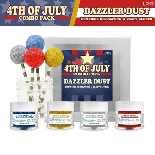 4th of July Dazzler Dust Combo Pack Collection A (4 PC SET)-Dazzler Dust_Pack-bakell
