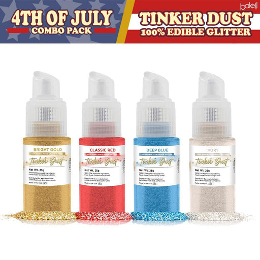 4th of July Red 4 PC Tinker Dust Spray Pump Set A