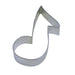 5” Chunky Music Note Metal Cookie Cutter | Bakell.com