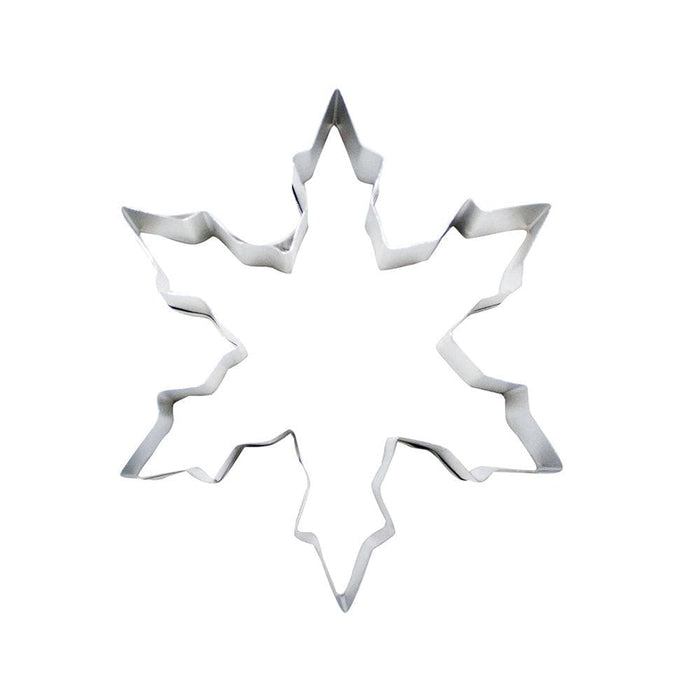 5 Inch Large Snowflake Metal Cookie Cutter-Cookie Cutters-bakell
