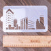 Shop Monuments and Major City Skylines Stencils From $17.89 - Bakell