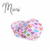 50 PC MINI Cupcake Liners, Rainbow Hearts Print Wrappers | Bakell®