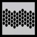 5x5 Bee Hive and Honey Comb Print Stencil | Bakell
