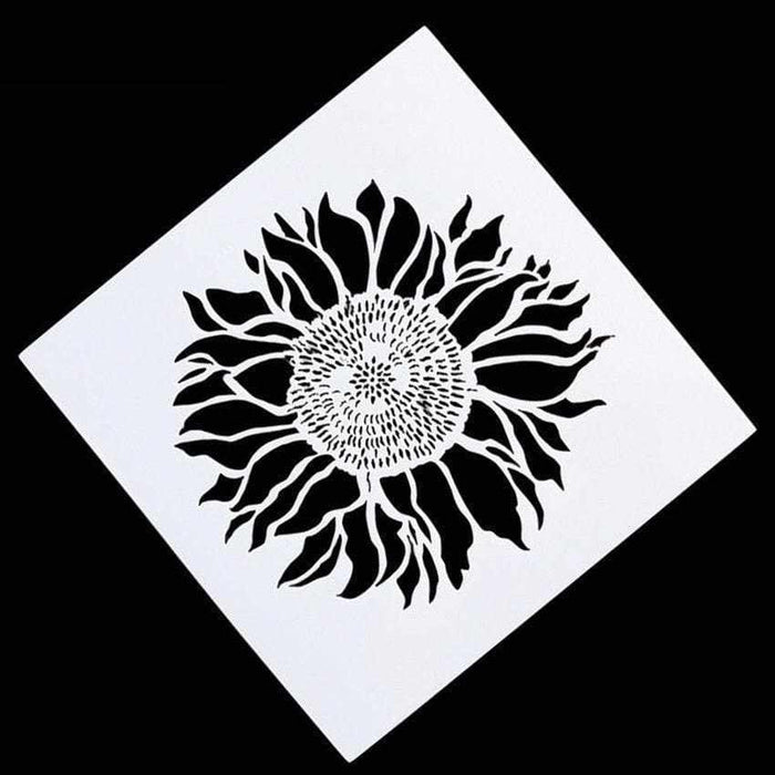 Printable Sunflower Stencils