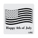 5x5 Happy 4th Of July Flag Stencil-Stencils-bakell