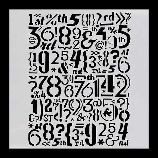 Buy Number Stencils From $5.89 - Cheap Number Stencils - Bakell