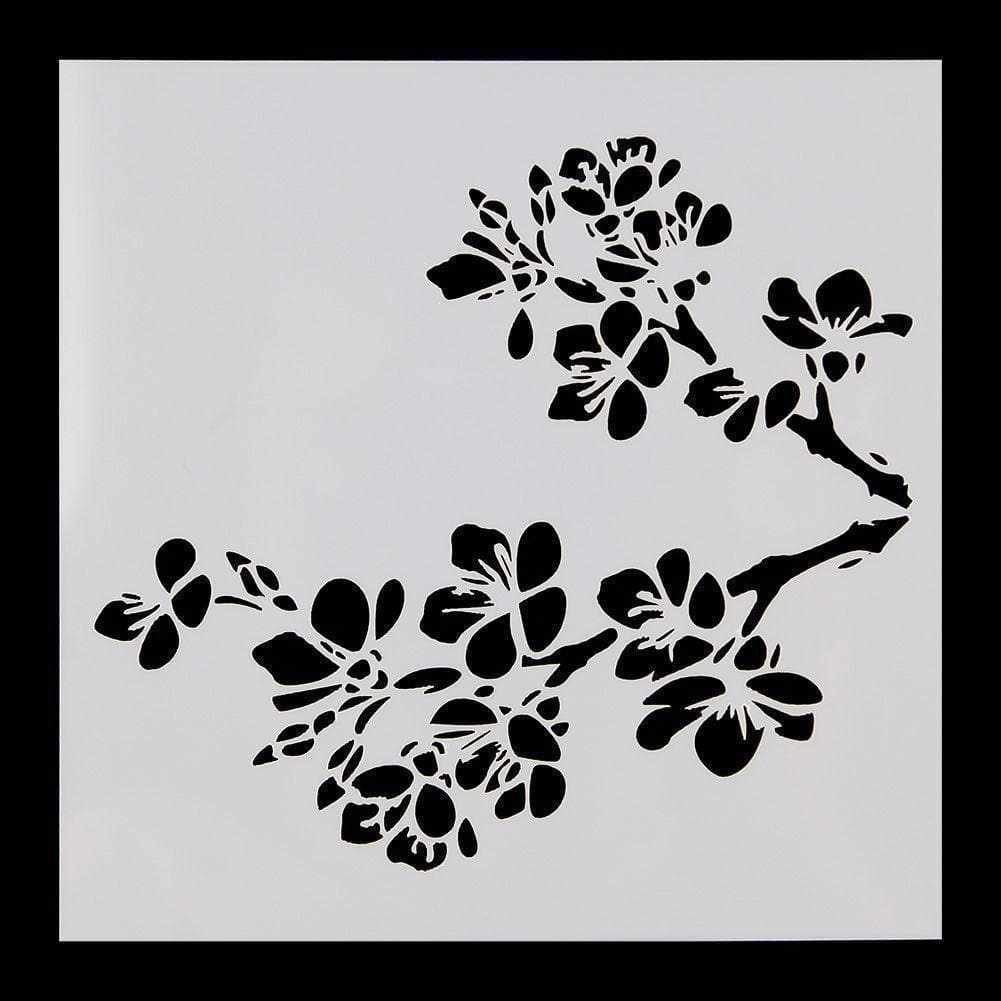 Shop Spring Flower Print Decorating Stencils From $5.89 - Bakell