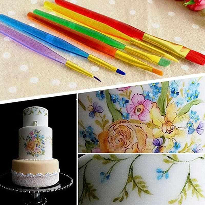 Painting Brushes Set Craft Tools, Cake Decorating Tools Fondant