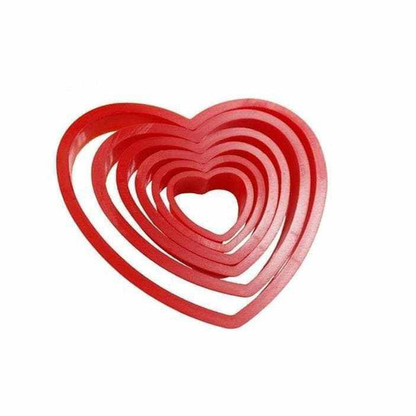 Buy Heart Nested Cookie Cutter Set (6-Piece), Perfect for Valentines Day