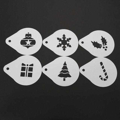 Buy Christmas Stencil Pack From $7.98 (6 Piece Set) - Bakell