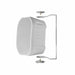 BBQthingz® | 6.5-in Weatherproof 2-Way Speakers with Mounting Bracket