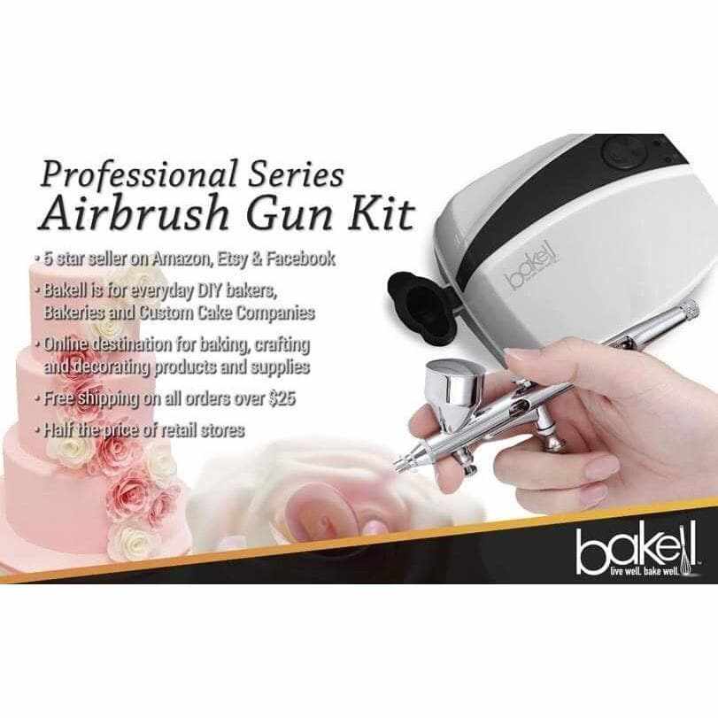 Buy White Airbrush Professional Series Gun Kit | Bakell