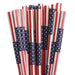American Flag Print Cake Pop Party Straws | Bulk Sizes-Cake Pop Straws_Bulk-bakell