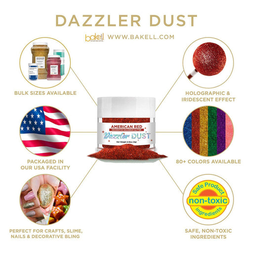 American Red Dazzler Dust® Private Label-Private Label_Dazzler Dust-bakell