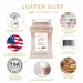 An Infographic for Luster Dust in Antique Rose Gold, 1 pound