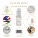 Purchase Direct From Manufacturer | New Edible Luster Dust Mini Pumps