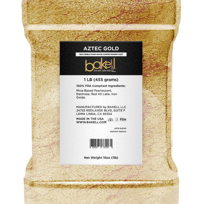 Wholesale Aztec Gold Luster Dust | Exotic Brownish-Gold | Bakell
