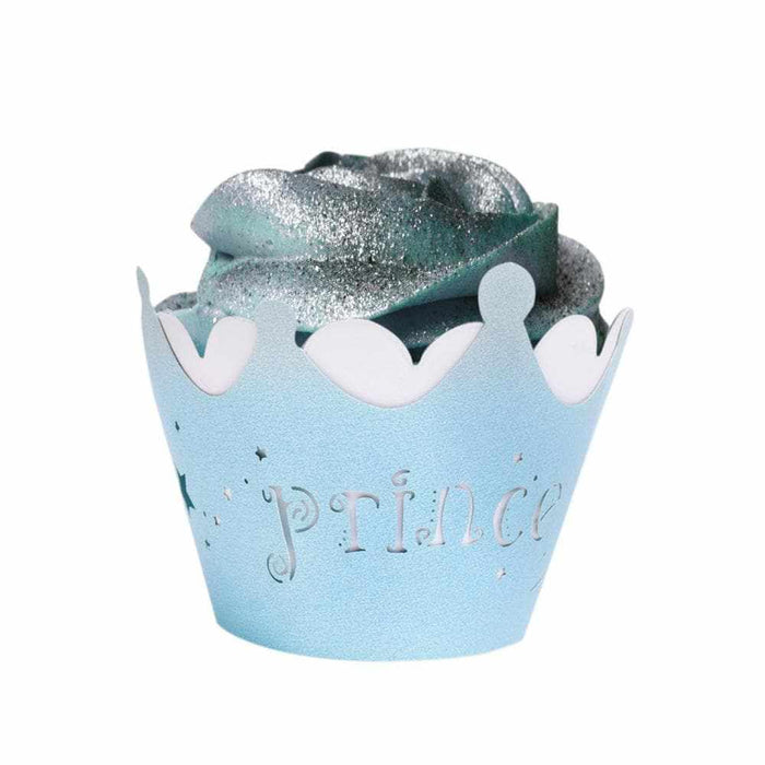 Bulk Baby Blue Little Prince Cupcake Wrappers & Liners | Bakell.com