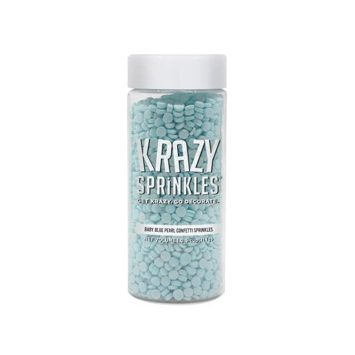 Baby Blue Pearl Confetti Sprinkles-Krazy Sprinkles_HalfCup_Google Feed-bakell