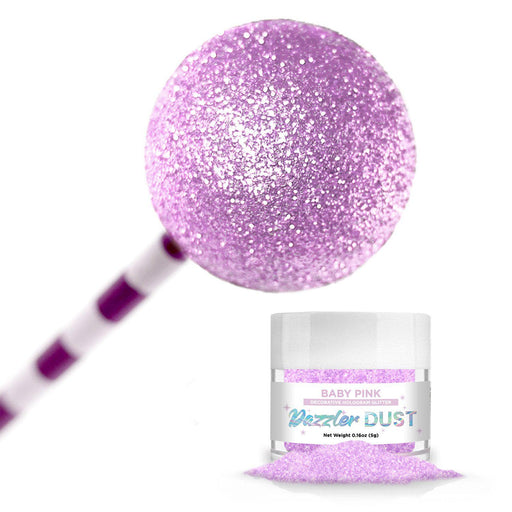 Baby Pink Dazzler Dust® 5 Gram Jar-Dazzler Dust_5G_Google Feed-bakell