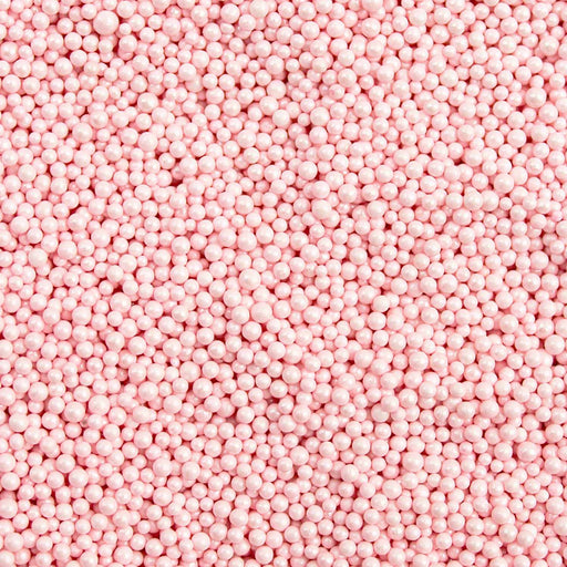 Baby Pink Pearl Mini Sprinkle Beads-Krazy Sprinkles_HalfCup_Google Feed-bakell