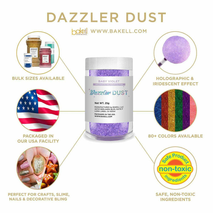 Baby Violet Glitter, Bulk Sizes for Cheap | #1 Site for Bulk Glitter