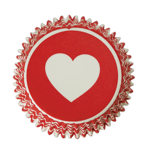 Bulk Banded Heart Cupcake Wrappers & Liners | Bakell.com