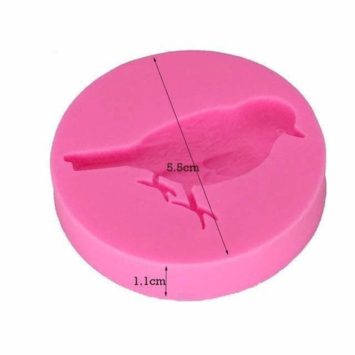 Bird Silicone Mold 2 Inch | Quality Molds Easy to Use | Bakell