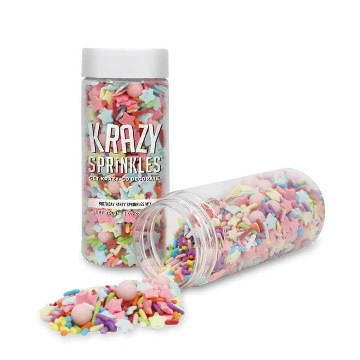 Birthday Party Sprinkles Mix by Krazy Sprinkles | Bakell