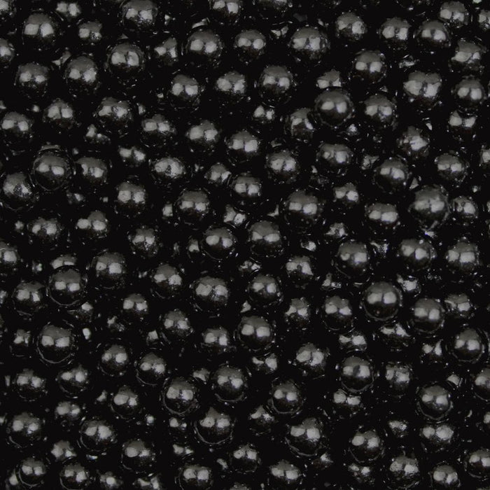 Black 4mm Sprinkle Beads by Krazy Sprinkles® | Wholesale Sprinkles