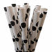Black and White Polka Dots Cake Pop Party Straws | Bulk Sizes-Cake Pop Straws_Bulk-bakell