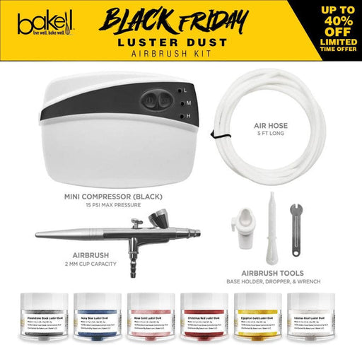 Grab our Black Friday Black Airbrush Gun Kit on Sale | Bakell