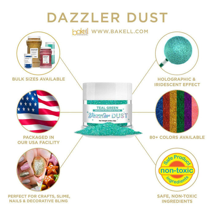 Black Friday 8 PC Dazzler Dust Set | Pink & Green | Bakell