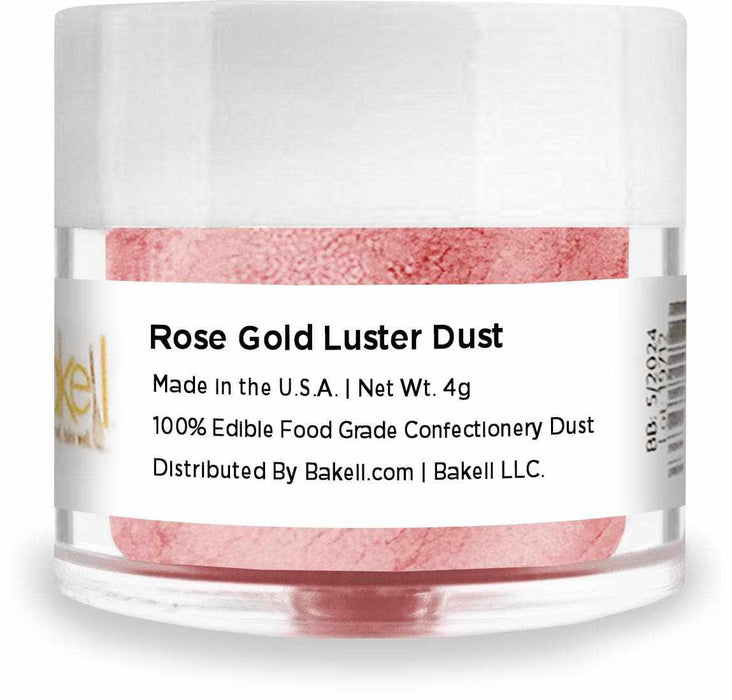 4 PC Black Friday Luster Dust Set A | Pink & Gold | Bakell