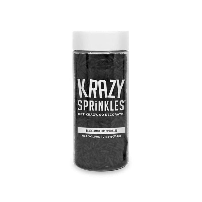 Black Jimmies Sprinkles | Krazy Sprinkles | Bakell