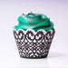 Black Lace Cupcake Wrappers & Liners | Bakell.com