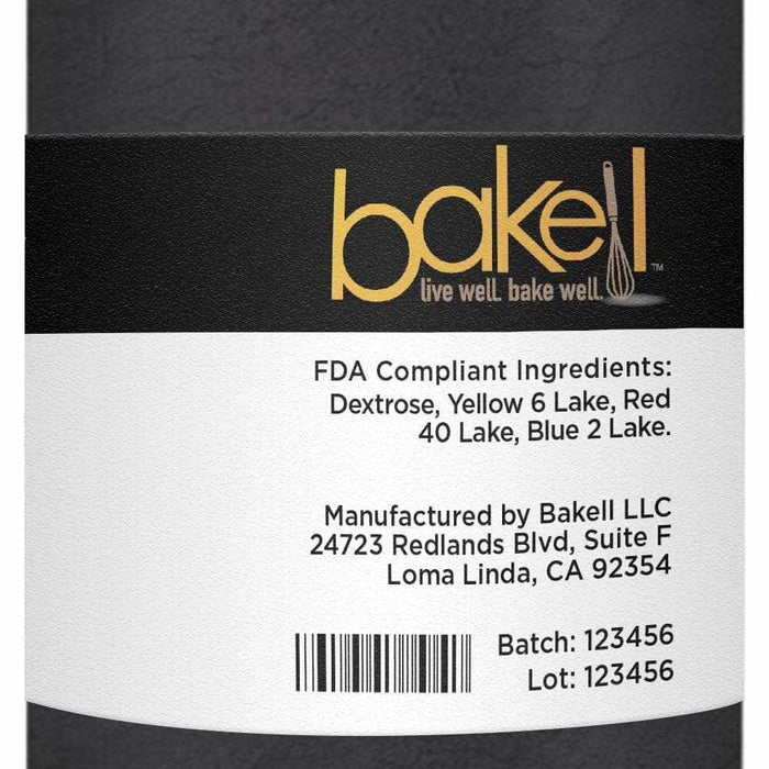 Black Petal Dust | Edible Black Coloring Powder | Bakell