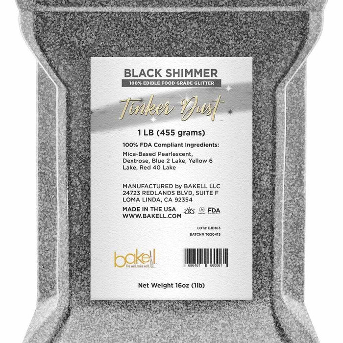 Buy Wholesale Black Tinker Dust | Black Halloween Glitter | Bakell