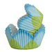 Bulk Blue and Green Petal Cut Cupcake Wrappers & Liners | Bakell.com