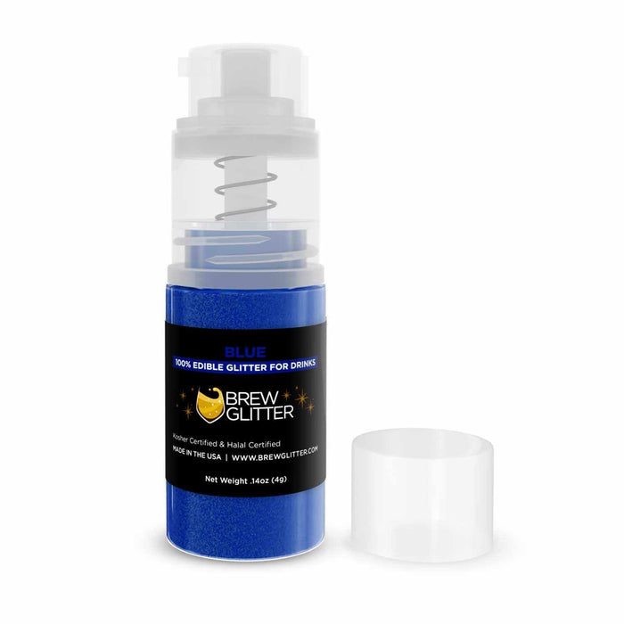 Blue Beverage Glitter Mini Spray Pump - Wholesale-Wholesale_Case_Brew Glitter 4g Pump-bakell