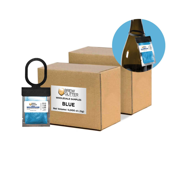Blue Brew Glitter Hang Tag Wholesale Neckers | Bakell