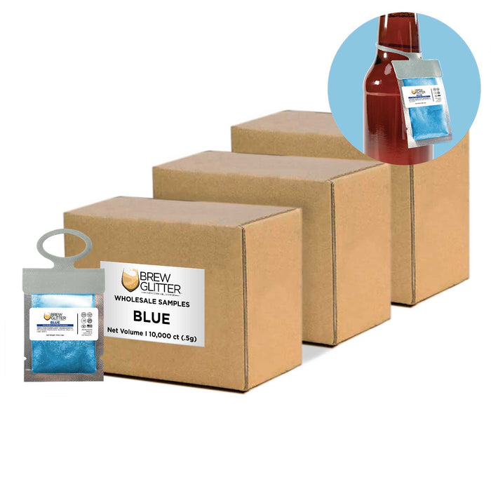 Blue Brew Glitter Hang Tag Wholesale Neckers | Bakell