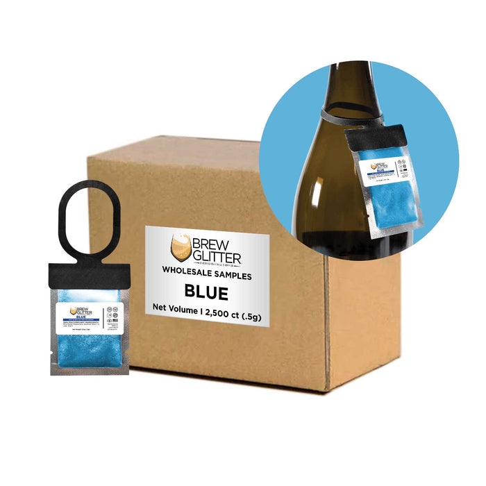 Blue Brew Glitter Hang Tag Wholesale Neckers | Bakell